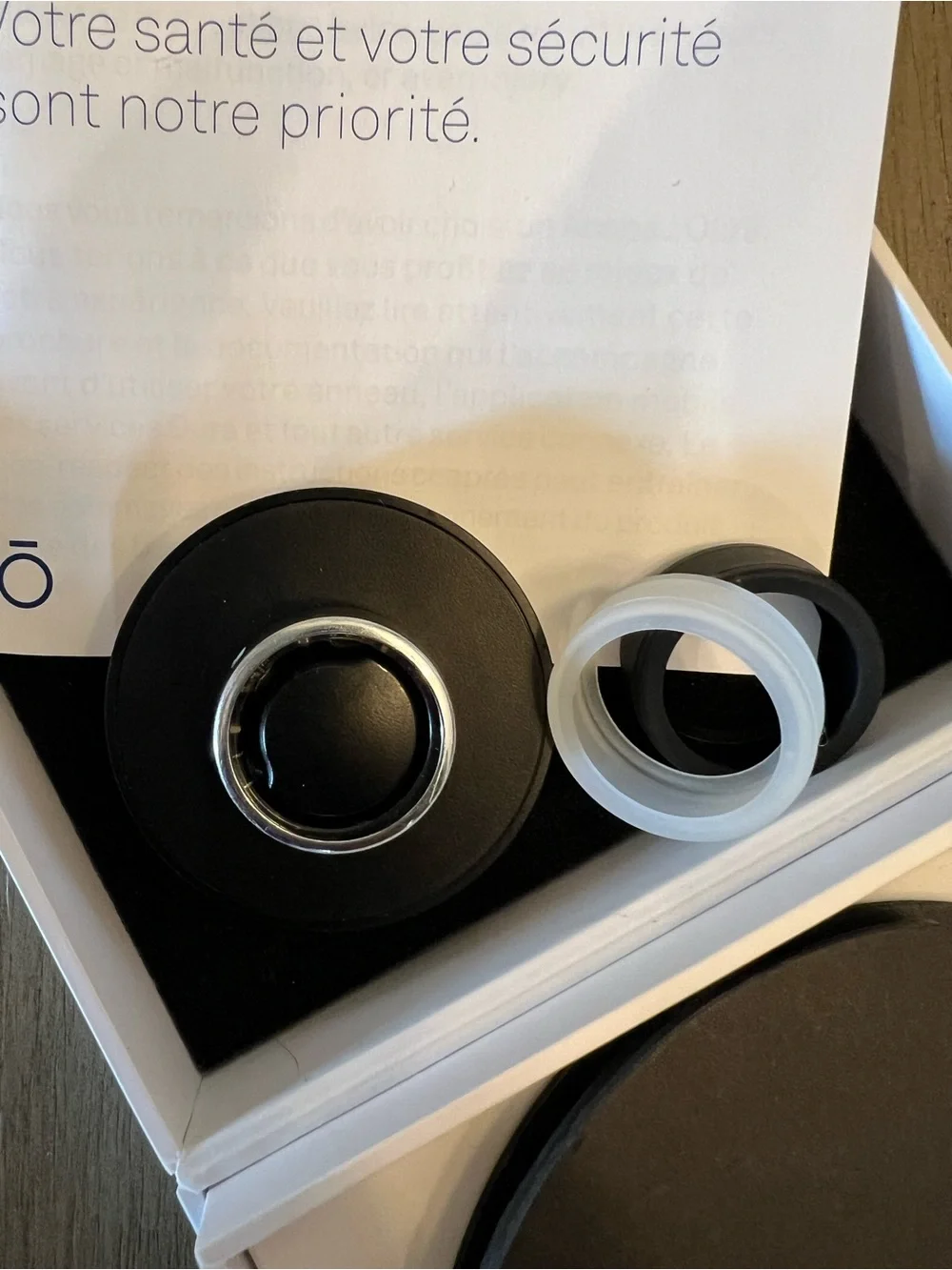 Oura Ring Gen 3 Horizon Silver-Size 8